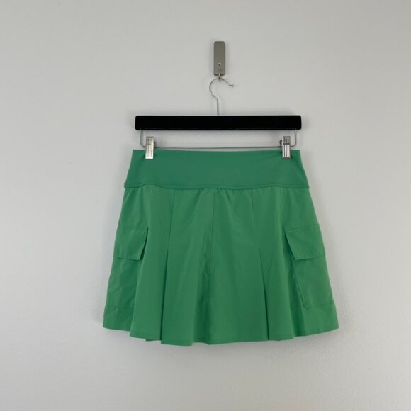 Offline By Aerie 4 Pocket Pleated Tennis Skort Grass Green Size Large - Picture 2 of 7